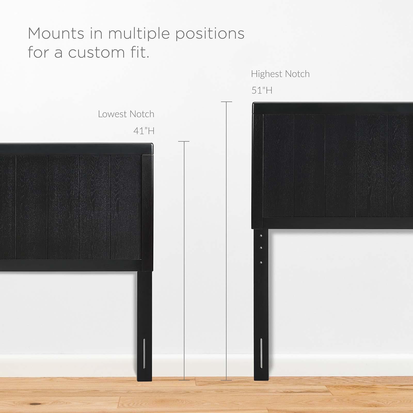 Modway Furniture Modern Alana Full Wood Platform Bed With Splayed Legs - MOD-6619