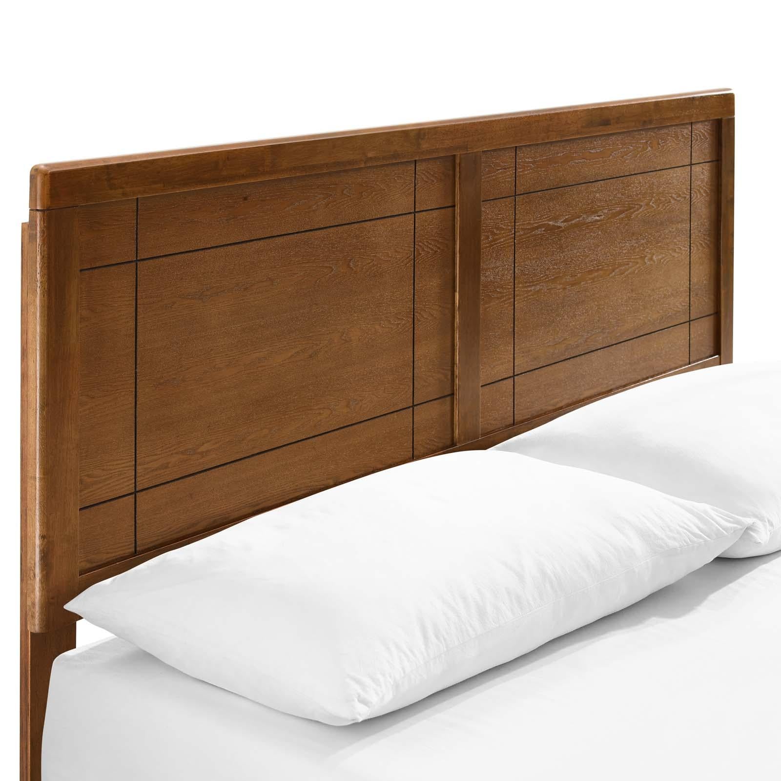 Modway Furniture Modern Marlee Full Wood Platform Bed With Angular Frame - MOD-6625