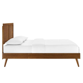 Modway Furniture Modern Marlee Full Wood Platform Bed With Splayed Legs - MOD-6628