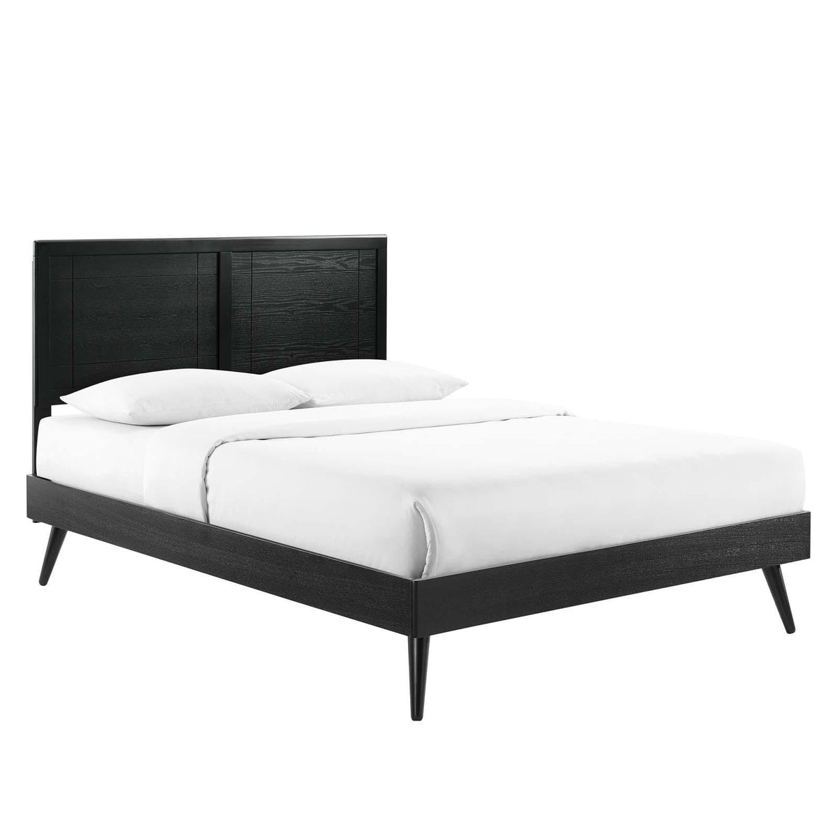Modway Furniture Modern Marlee Twin Wood Platform Bed With Splayed Legs - MOD-6630