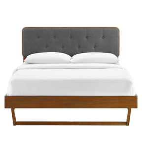 Modway Furniture Modern Bridgette King Wood Platform Bed With Angular Frame - MOD-6644