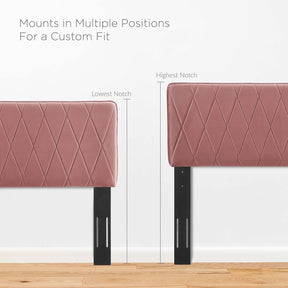 Modway Furniture Modern Phillipa Performance Velvet Queen Platform Bed - MOD-6708