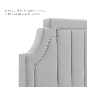 Modway Furniture Modern Sienna Performance Velvet Queen Platform Bed - MOD-6714