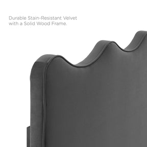Modway Furniture Modern Current Performance Velvet Twin Platform Bed - MOD-6727