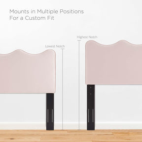 Modway Furniture Modern Current Performance Velvet Queen Platform Bed - MOD-6733