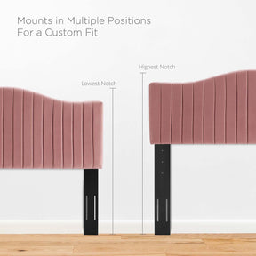 Modway Furniture Modern Juniper Channel Tufted Performance Velvet Twin Platform Bed - MOD-6744