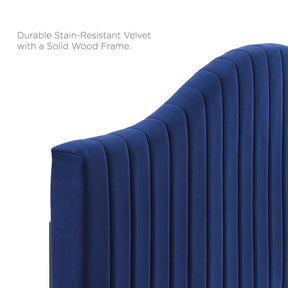 Modway Furniture Modern Juniper Channel Tufted Performance Velvet Twin Platform Bed - MOD-6744