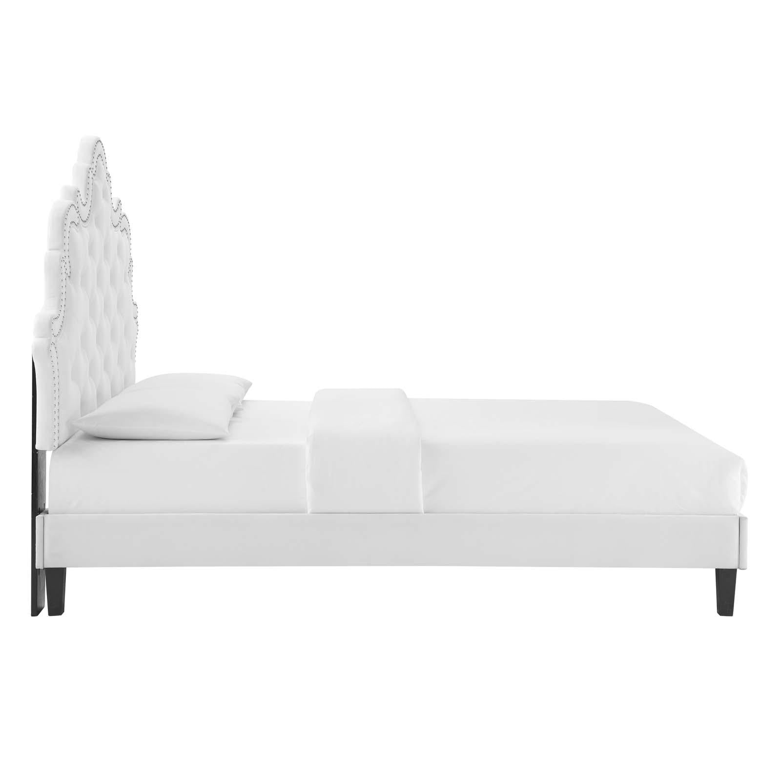 Modway Furniture Modern Sasha Button-Tufted Performance Velvet Twin Bed - MOD-6797