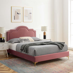 Modway Furniture Modern Aviana Performance Velvet Full Bed - MOD-6804