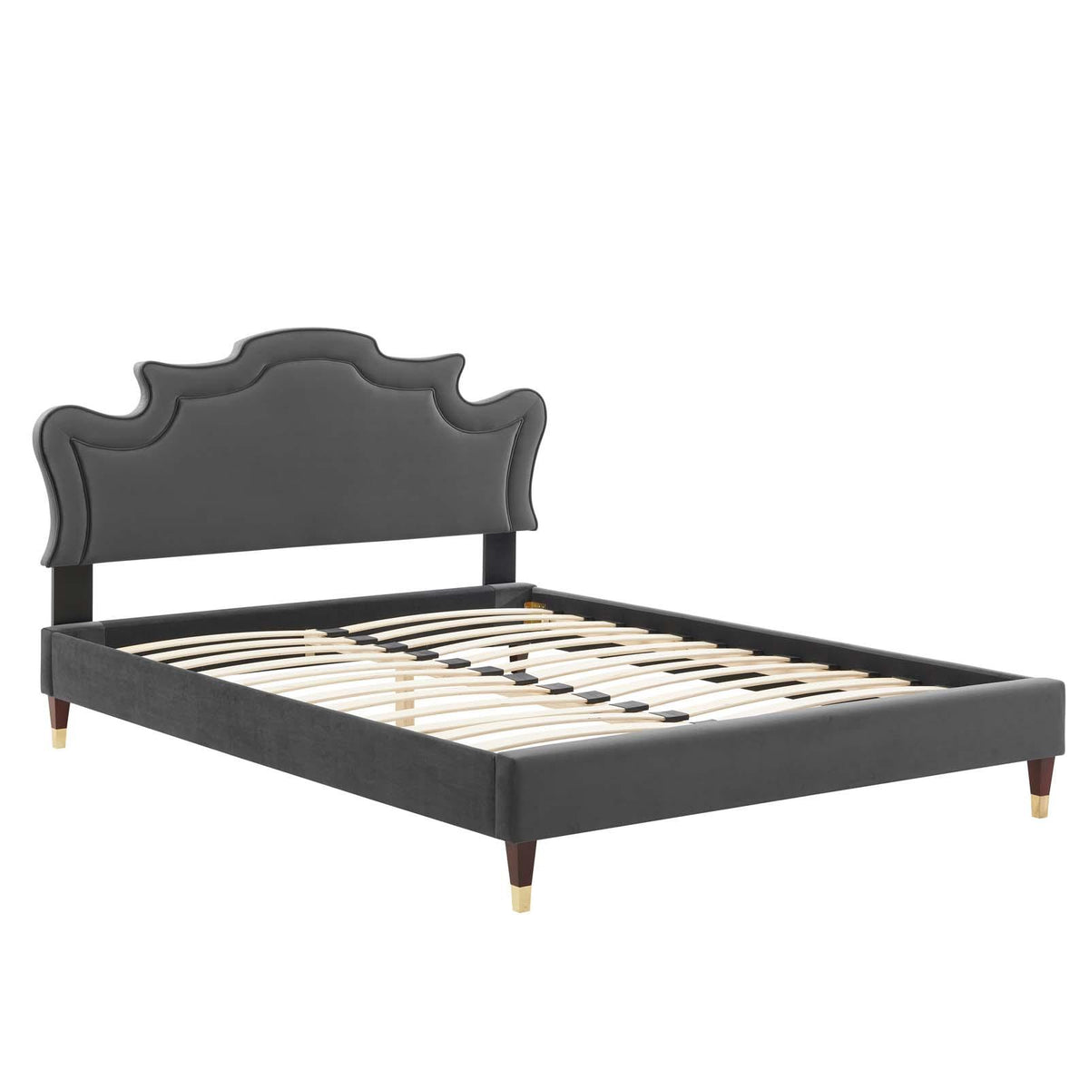 Modway Furniture Modern Neena Performance Velvet Full Bed - MOD-6810