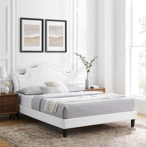 Modway Furniture Modern Neena Performance Velvet Full Bed - MOD-6815