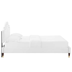 Modway Furniture Modern Aviana Performance Velvet Queen Bed - MOD-6824