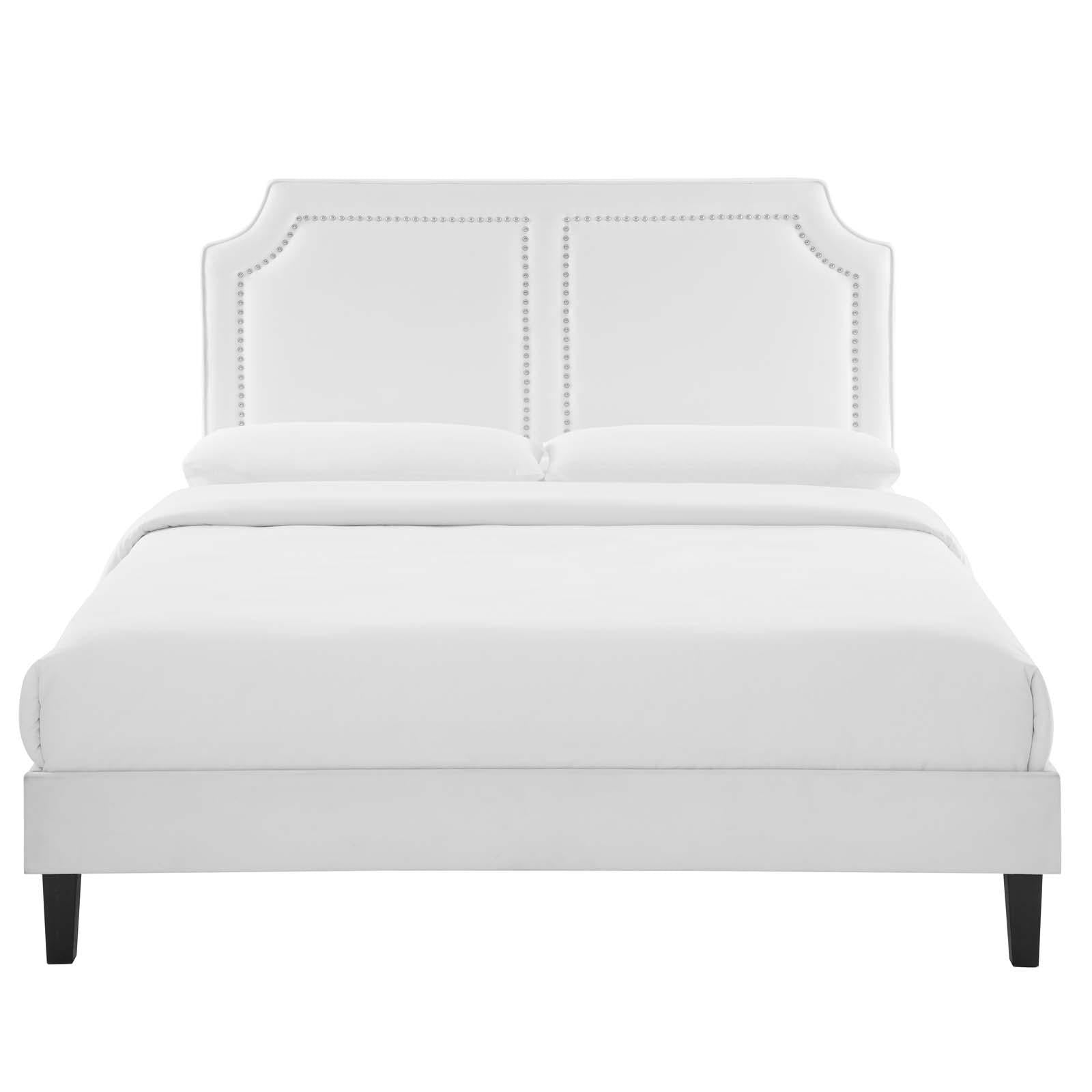 Modway Furniture Modern Novi Performance Velvet King Bed - MOD-6843