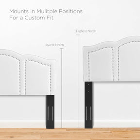Modway Furniture Modern Emerson Performance Velvet Full Platform Bed - MOD-6854