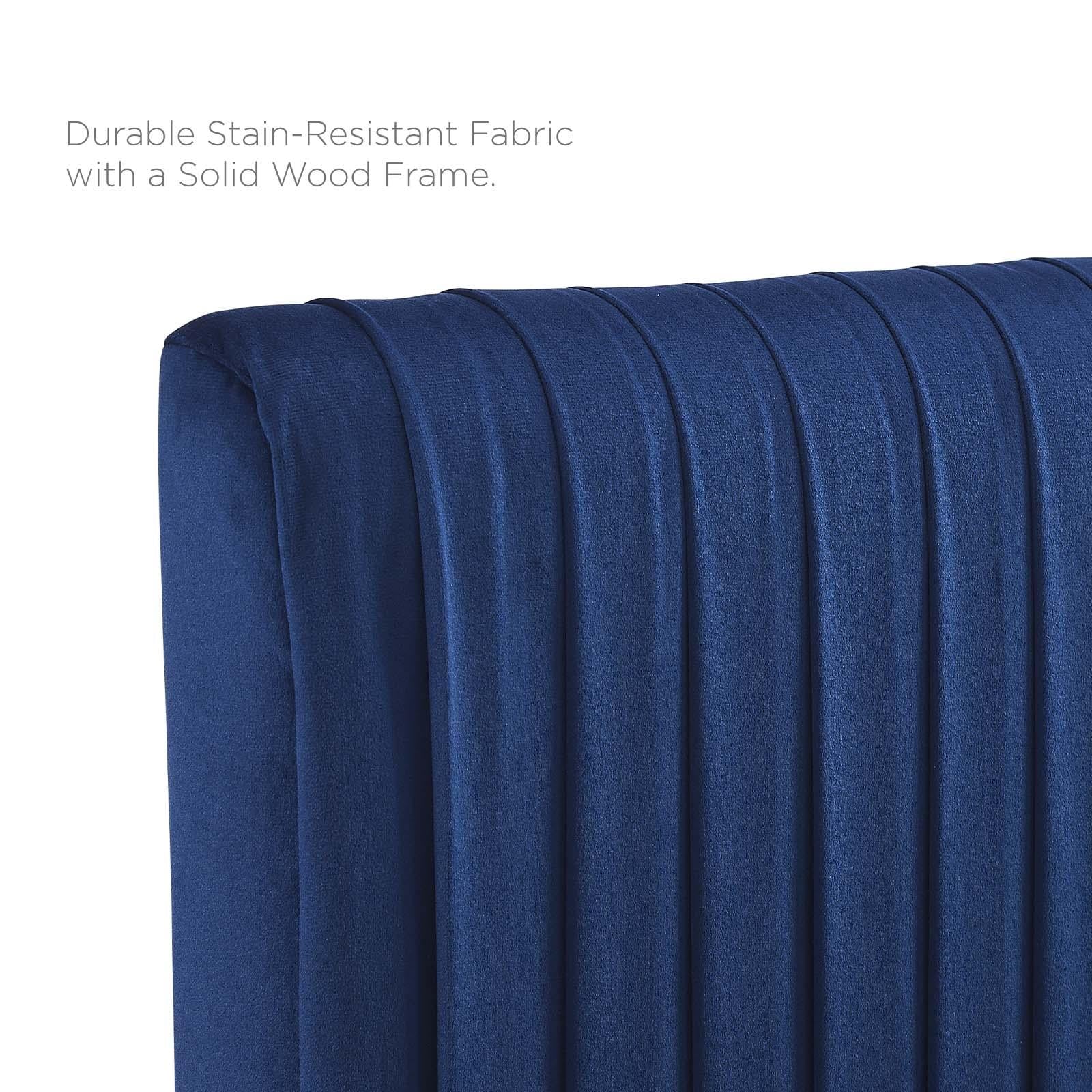 Modway Furniture Modern Peyton Performance Velvet Full Platform Bed - MOD-6869