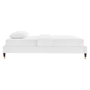 Modway Furniture Modern Colette Twin Performance Velvet Platform Bed - MOD-6883