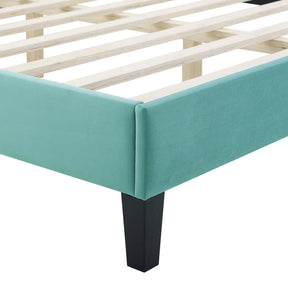 Modway Furniture Modern Colette Full Performance Velvet Platform Bed - MOD-6890