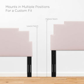 Modway Furniture Modern Lindsey Performance Velvet Twin Platform Bed - MOD-6895