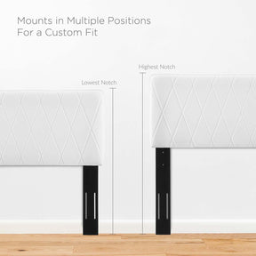 Modway Furniture Modern Phillipa Performance Velvet Twin Platform Bed - MOD-6898