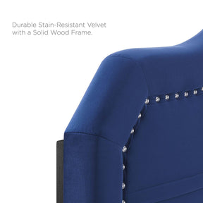 Modway Furniture Modern Portia Performance Velvet Twin Platform Bed - MOD-6904