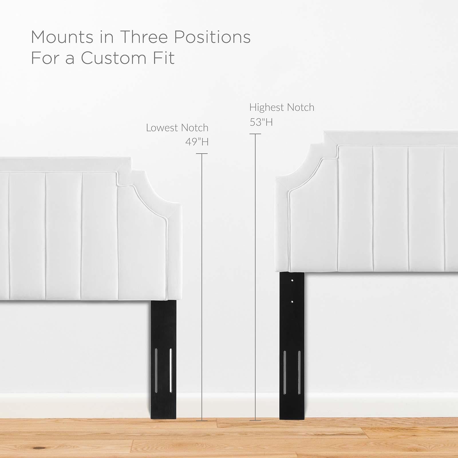 Modway Furniture Modern Sienna Performance Velvet Twin Platform Bed - MOD-6906