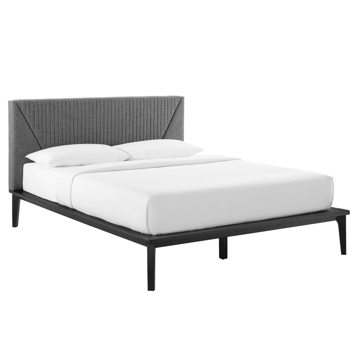 Modway Furniture Modern Dakota 4 Piece Upholstered Bedroom Set - MOD-6963