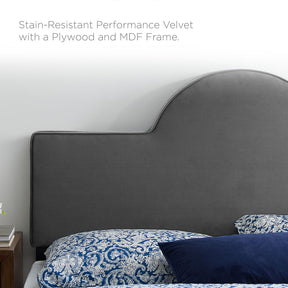 Modway Furniture Modern Sunny Performance Velvet Twin Bed - MOD-7027