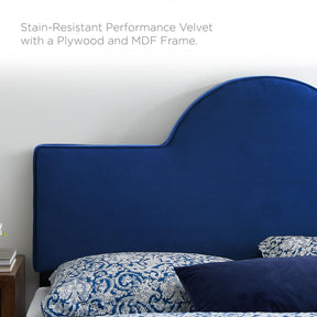 Modway Furniture Modern Aurora Performance Velvet Twin Bed - MOD-7030