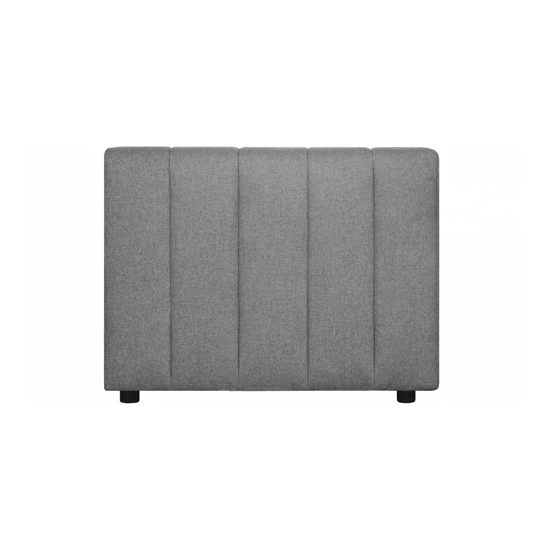 Moe's Home Collection Lyric Arm Chair Right Grey - MT-1023-15