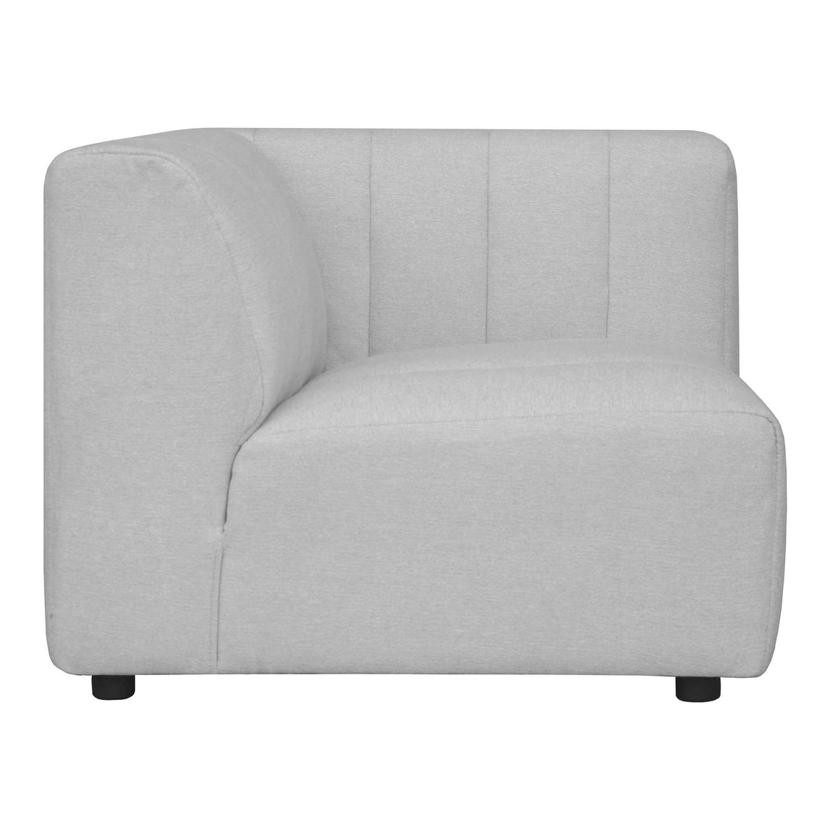 Moe's Home Collection Lyric Corner Chair Oatmeal - MT-1025-34
