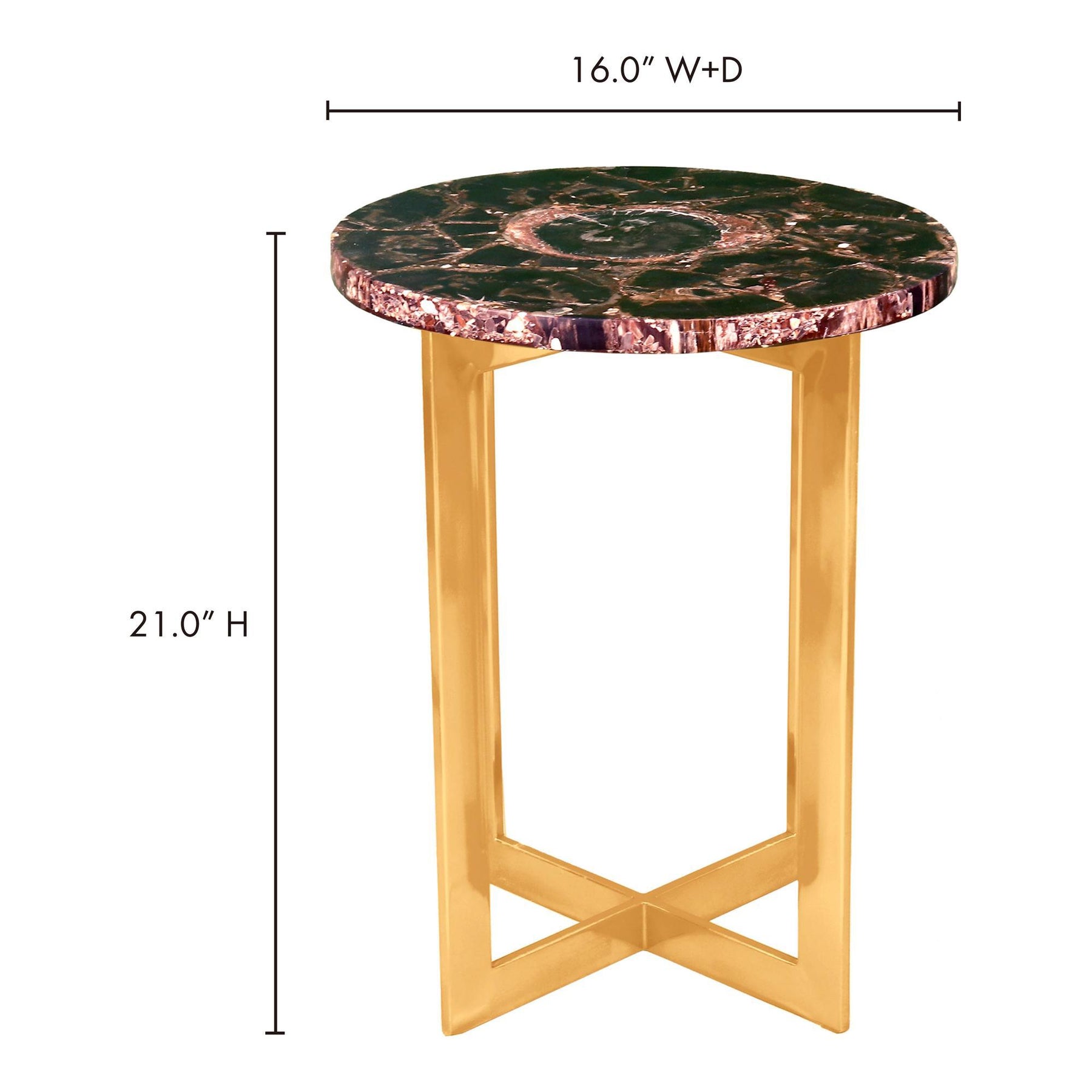 Moe's Home Collection Fossil Accent Table - PJ-1015-02