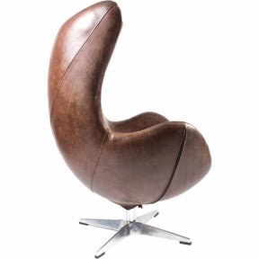 Moe's Home Collection St Anne Swivel Club Chair Brown - PK-1005-20