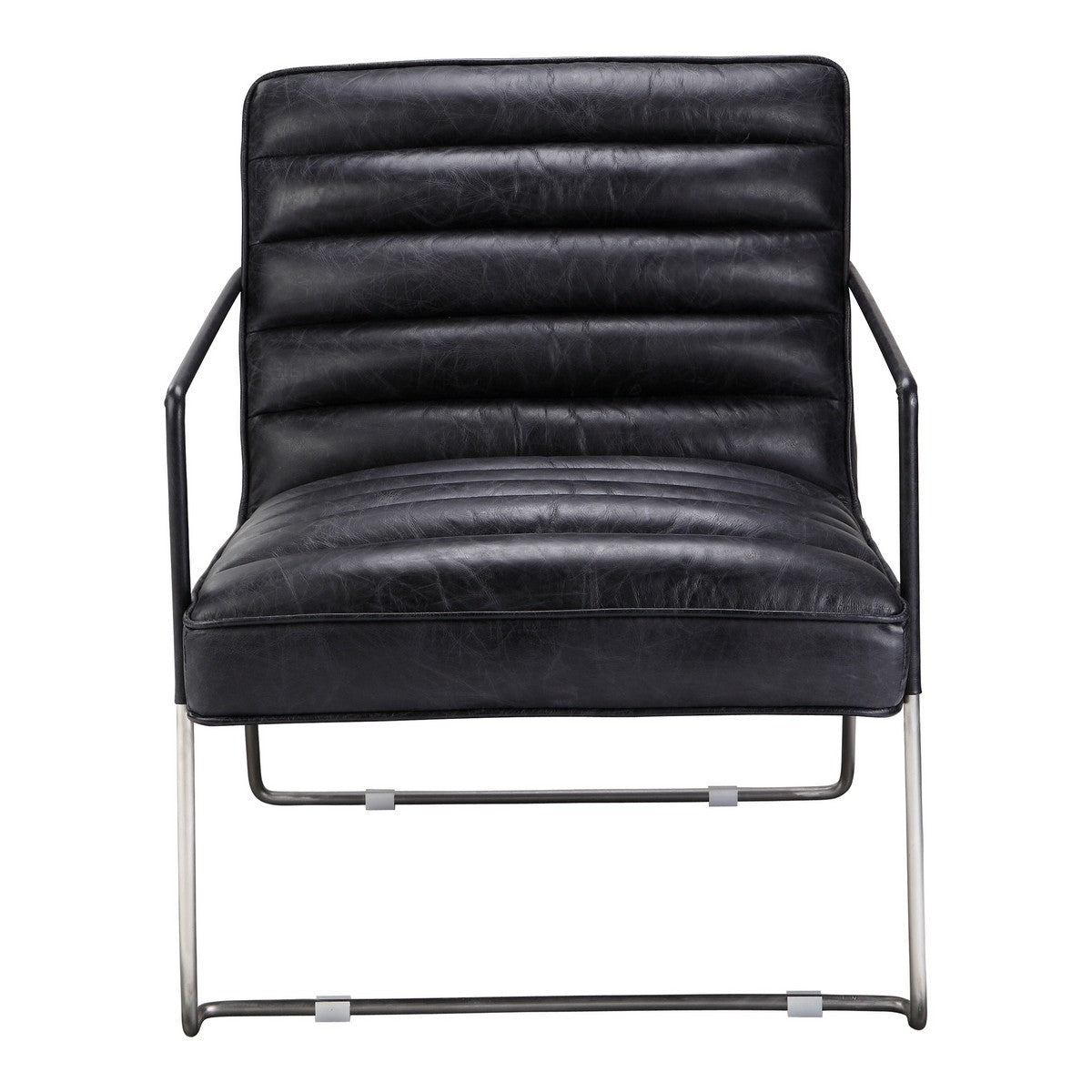 Moe's Home Collection Desmond Club Chair - Black - PK-1045-02