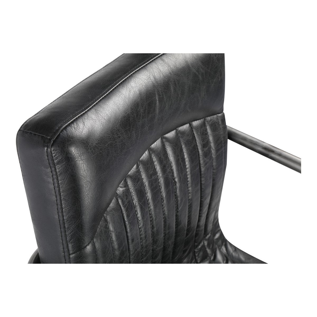 Moe's Home Collection Ansel Arm Chair Black-Set of Two - PK-1052-02