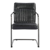 Moe's Home Collection Ansel Arm Chair Black-Set of Two - PK-1052-02 - Moe's Home Collection - Dining Chairs - Minimal And Modern - 1