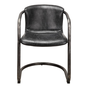 Moe's Home Collection Freeman Dining Chair Antique Black-Set of Two - PK-1059-02