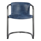 Moe's Home Collection Freeman Dining Chair Blue-Set of Two - PK-1059-19 - Moe's Home Collection - Dining Chairs - Minimal And Modern - 1