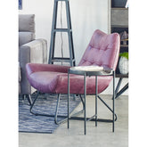 Moe's Home Collection Graduate Lounge Chair Purple - PK-1063-10 - Moe's Home Collection - lounge chairs - Minimal And Modern - 1