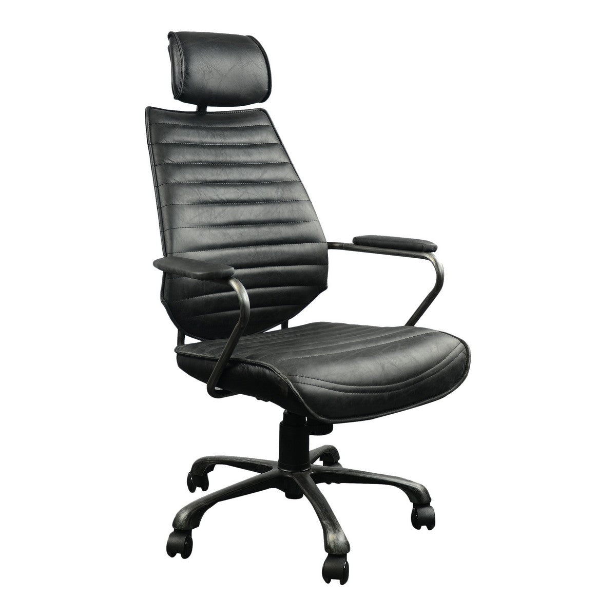 Moe's Home Collection Executive Swivel office Chair Black - PK-1081-02