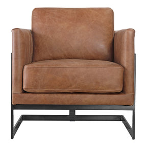 Moe's Home Collection Luxley Club Chair Cappuccino - PK-1082-14 - Moe's Home Collection - lounge chairs - Minimal And Modern - 1