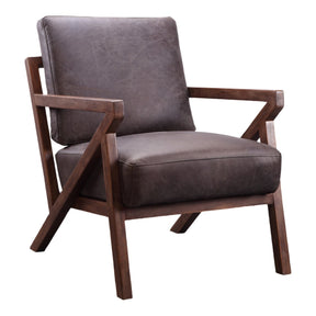 Moe's Home Collection Drexel Arm Chair Antique Ebony - PK-1084-47