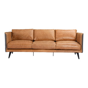 Moe's Home Collection Messina Leather Sofa Cognac - PK-1097-23
