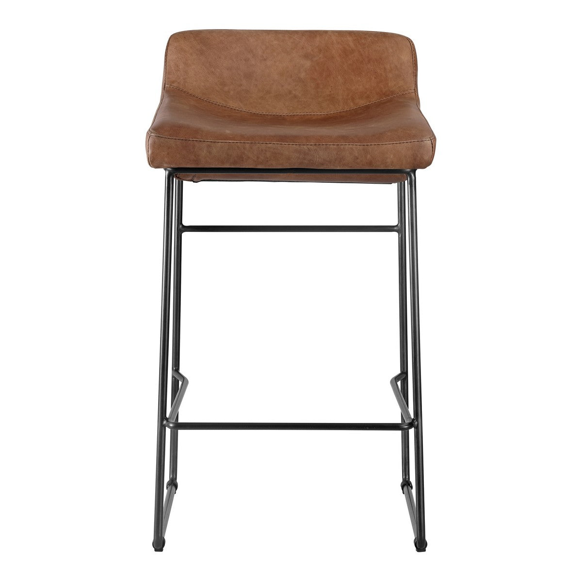 Moe's Home Collection Starlet Counter Stool Cappuccino-Set of Two - PK-1106-14 - Moe's Home Collection - Counter Stools - Minimal And Modern - 1