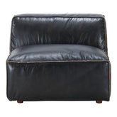 Moe's Home Collection Luxe Slipper Chair Antique Black - QN-1019-01 - Moe's Home Collection - Slipper Chairs - Minimal And Modern - 1