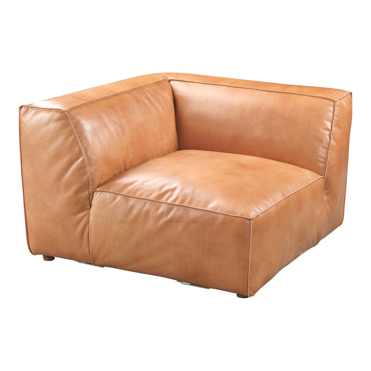Moe's Home Collection Luxe Corner Chair Tan - QN-1021-40