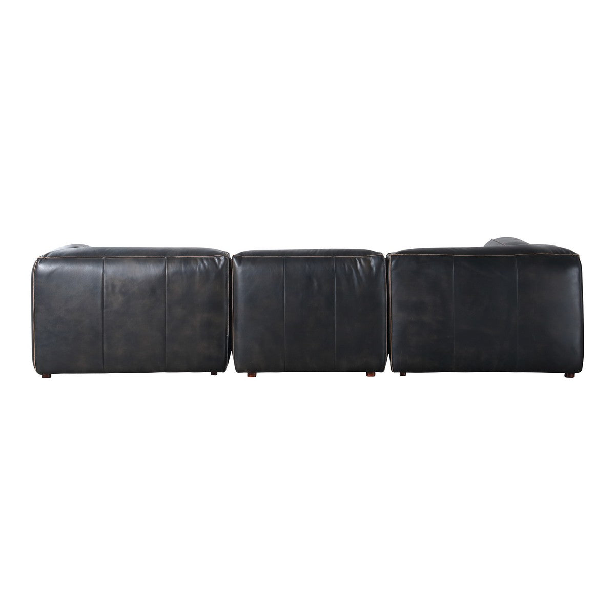 Moe's Home Collection Luxe Lounge Modular Sectional Antique Black - QN-1023-01