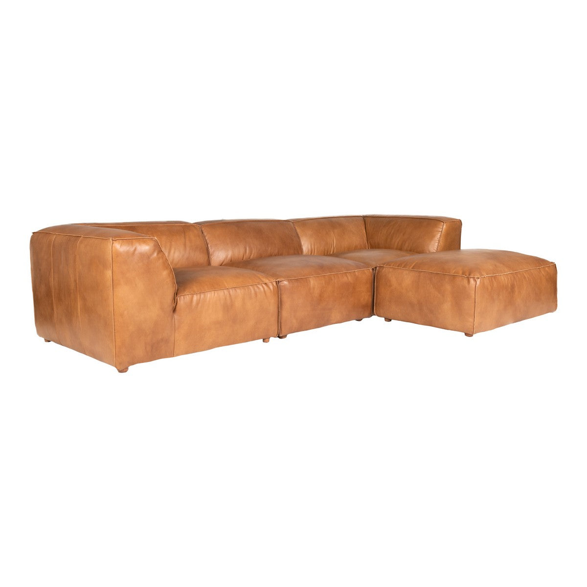 Moe's Home Collection Luxe Lounge Modular Sectional Tan - QN-1023-40