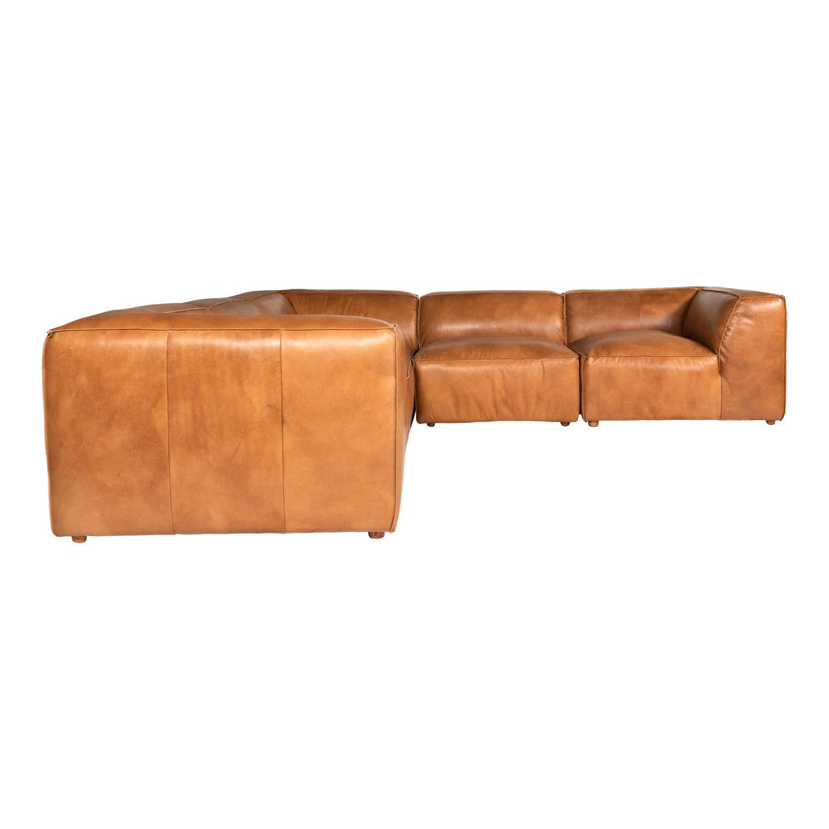 Moe's Home Collection Luxe Classic L Modular Sectional Tan - QN-1025-40