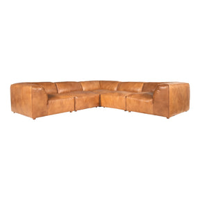 Moe's Home Collection Luxe Classic L Modular Sectional Tan - QN-1025-40 - Moe's Home Collection - Extras - Minimal And Modern - 1
