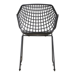 Moe's Home Collection Honolulu Chair Black-Set of Two - QX-1007-02